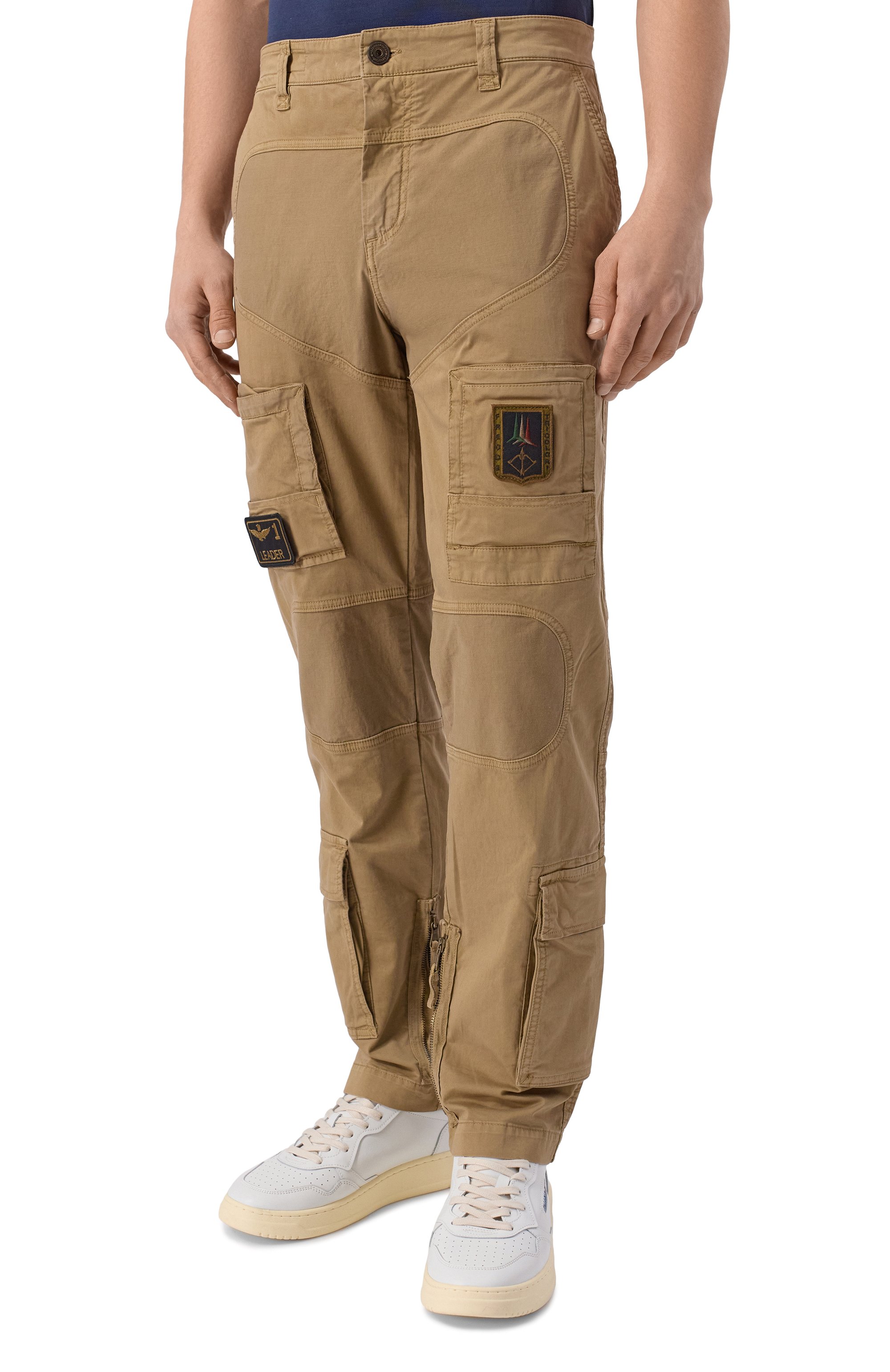 Хлопковые брюки-карго AERONAUTICA MILITARE, арт. PA1387UCT01493, фото 3