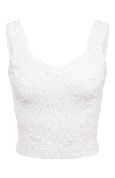 Бра-топ из хлопка и вискозы AND THE BRAND, арт. S23-TP017-1004-100, фото 1