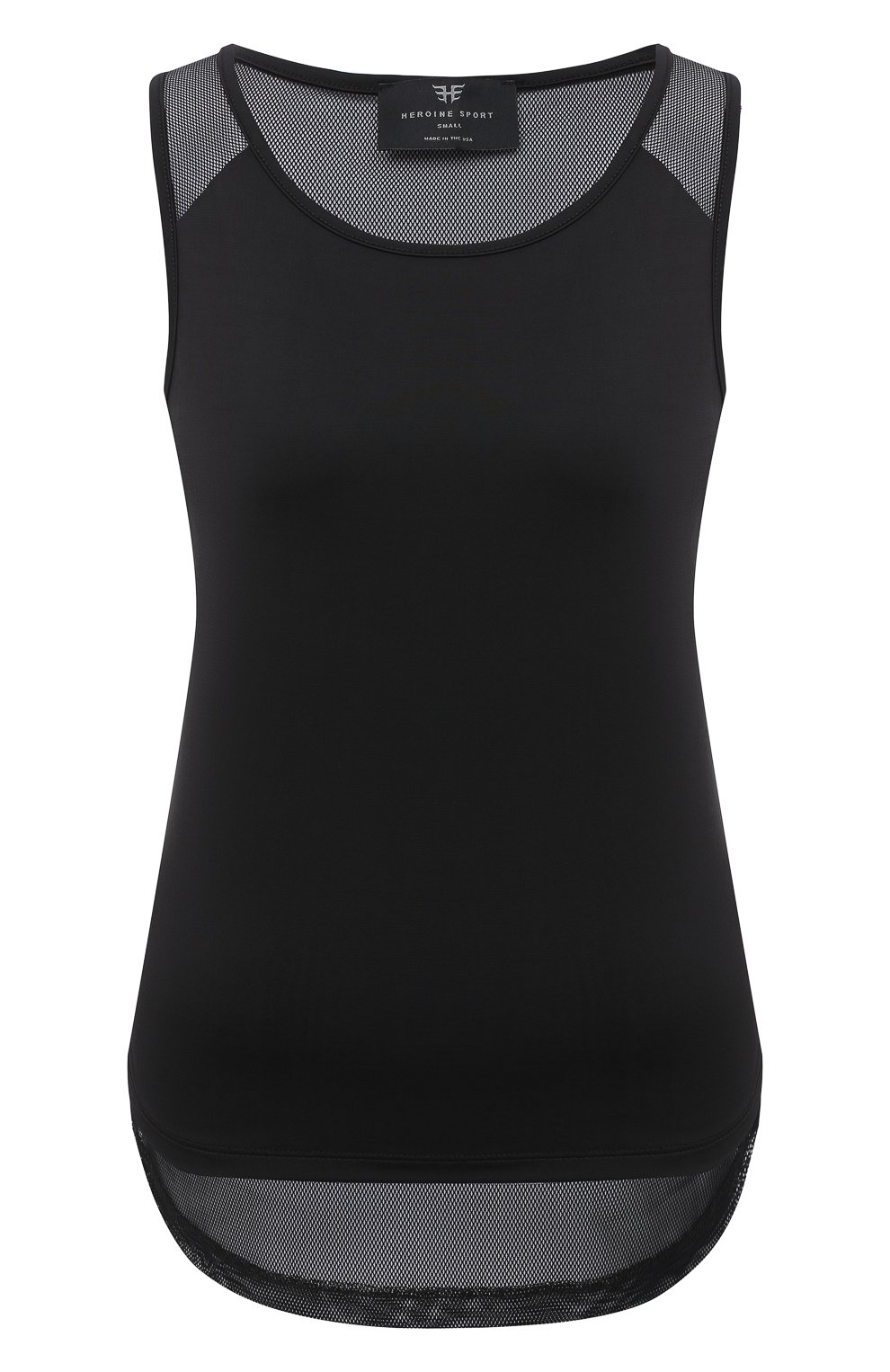 Майка HEROINE SPORT черного цвета по цене 7935 руб., арт. HS-2-097/SUMMER 2020, фото 1 Майка HEROINE SPORT, арт. HS-2-097/SUMMER 2020, фото 1