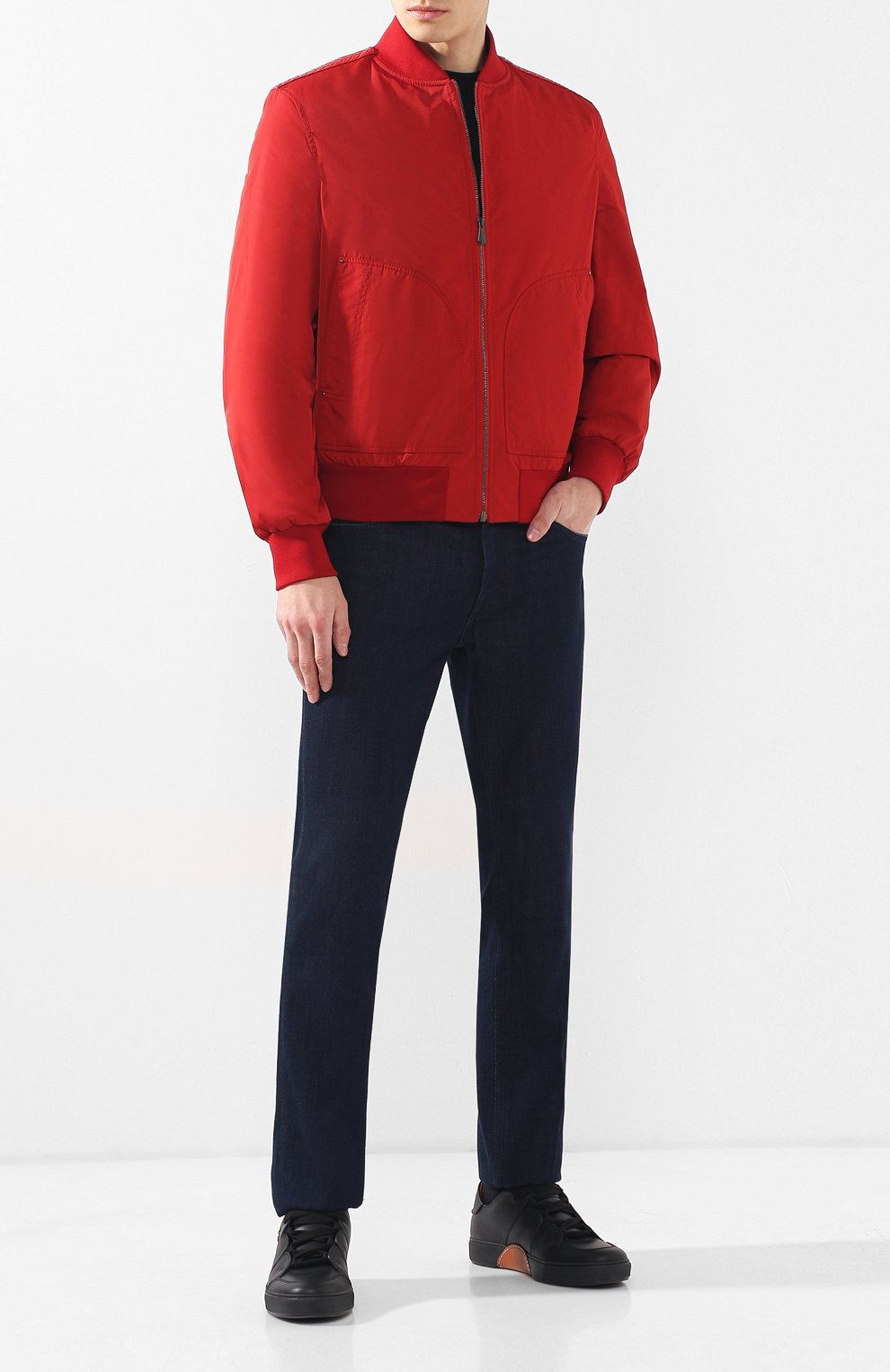 Джинсы прямого кроя ZEGNA, арт. CSCD10/5SD30, фото 2