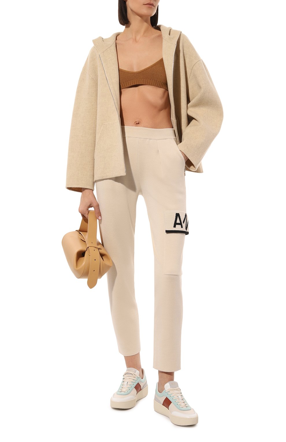 Брюки из шерсти и вискозы AND THE BRAND, арт. S23-P027-1403-101, фото 2