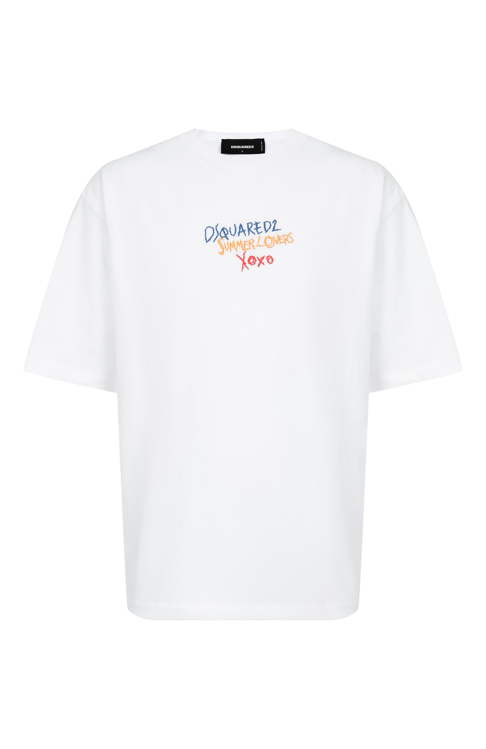Хлопковая футболка DSQUARED2, арт. S78GD0097/S24583, фото 1