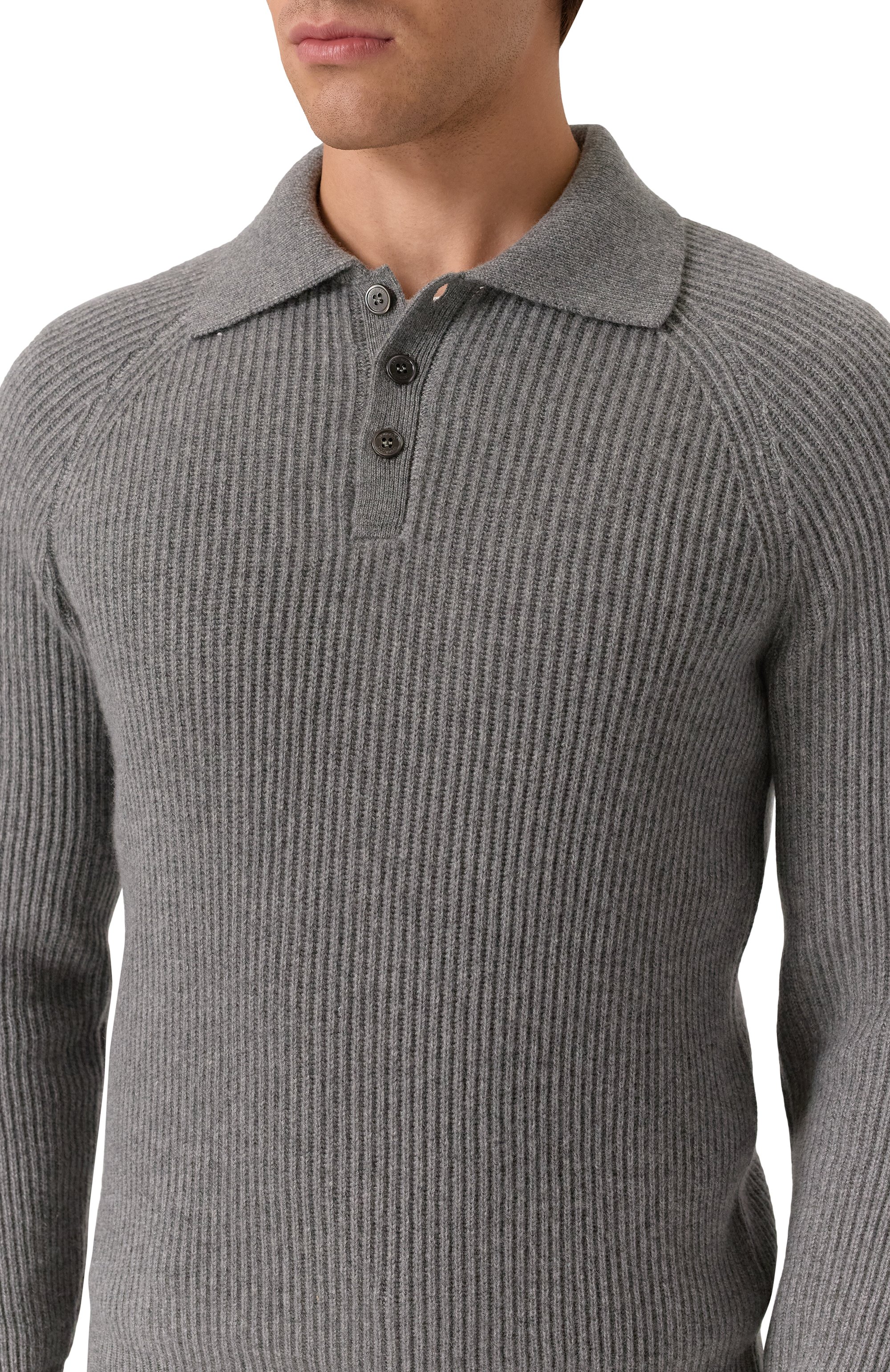 Кашемировое поло BRUNELLO CUCINELLI, арт. M2274115, фото 5