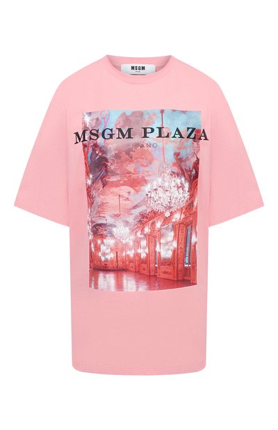 Женская хлопковая футболка MSGM, арт. 2941MDM187 207798