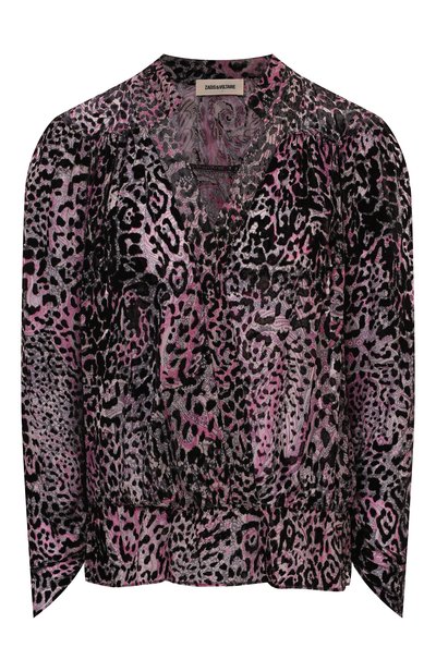 Женская блузка из вискозы и шелка ZADIG AND VOLTAIRE, арт. SKCS0501F