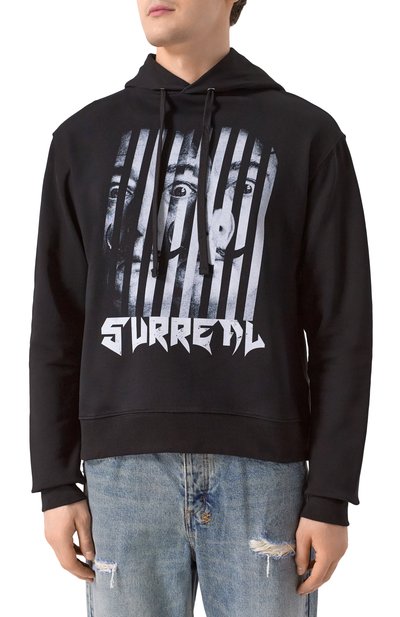 Хлопковое худи DIEGO VENTURINO, арт. DVFLHSDS, фото 3