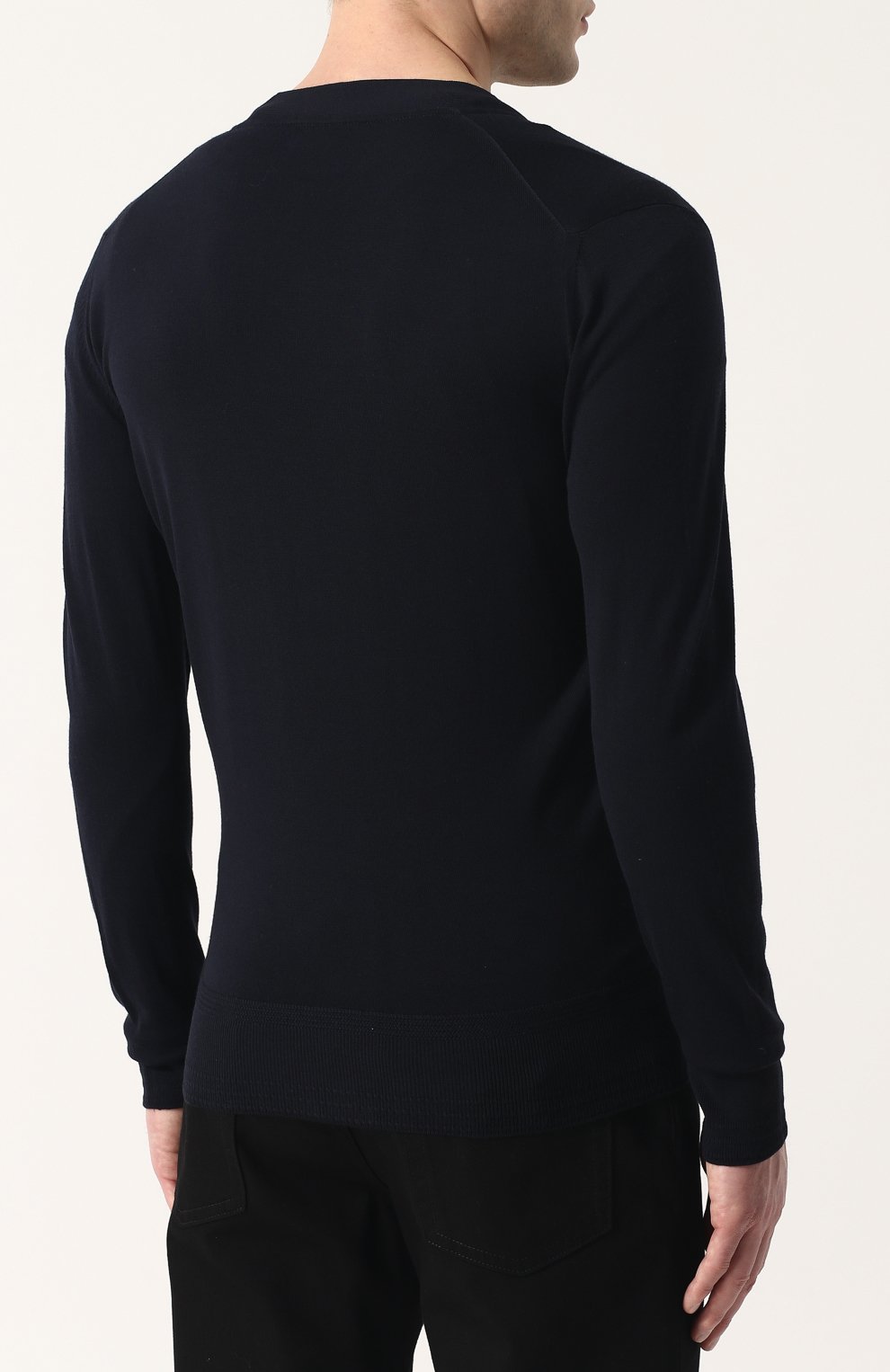 Шерстяной кардиган на пуговицах с v-образным вырезом TOM FORD, арт. BPM90/TFK155, фото 4