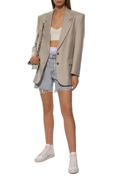 Текстильные кеды malibu SAINT LAURENT, арт. 606076/GUZ20, фото 2