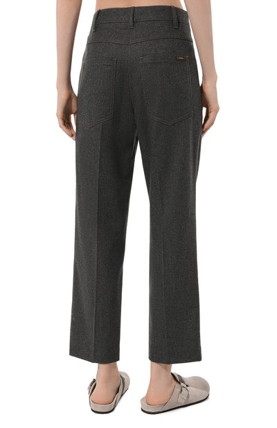 Брюки из шерсти и кашемира BRUNELLO CUCINELLI, арт. MD588P8757, фото 4