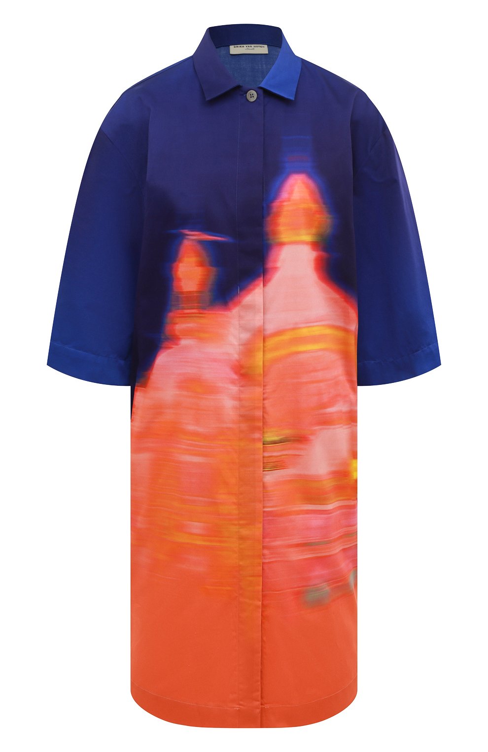 Хлопковое платье DRIES VAN NOTEN, арт. 221-011070-4160, фото 1