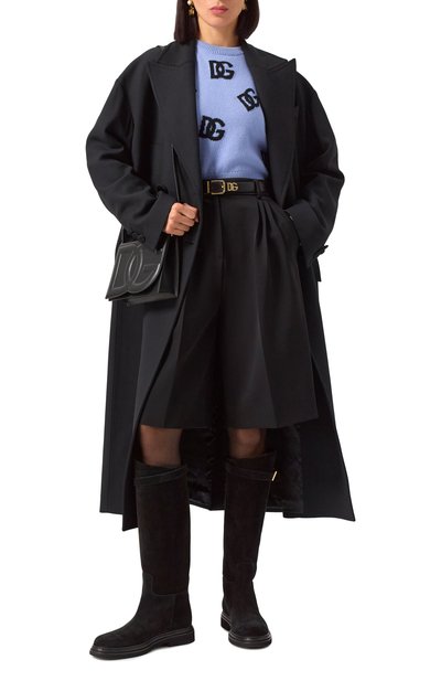 Пальто из вискозы и шерсти DOLCE & GABBANA, арт. F0C1LT/FU3QE, фото 2