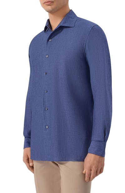 Льняная рубашка CORNELIANI, арт. 27P213/2711334, фото 3