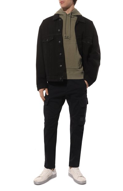 Хлопковое худи C.P. COMPANY, арт. 14CMSS137B-005398R, фото 2