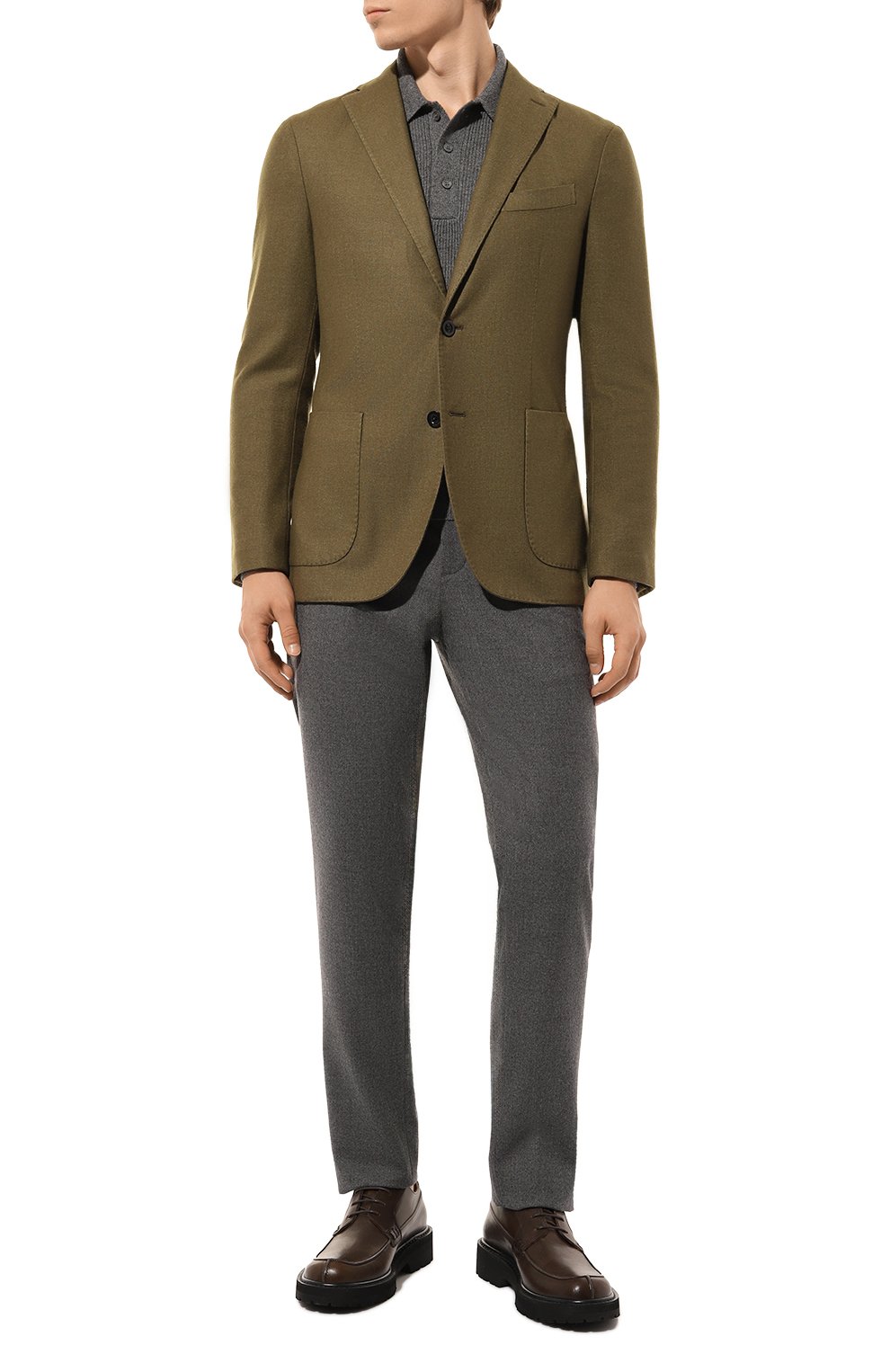 Шерстяные брюки BOGLIOLI, арт. 80884/FA0128, фото 2