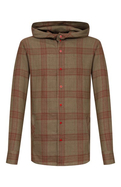 Мужская льняная рубашка KITON, арт. UMCMARH0926907