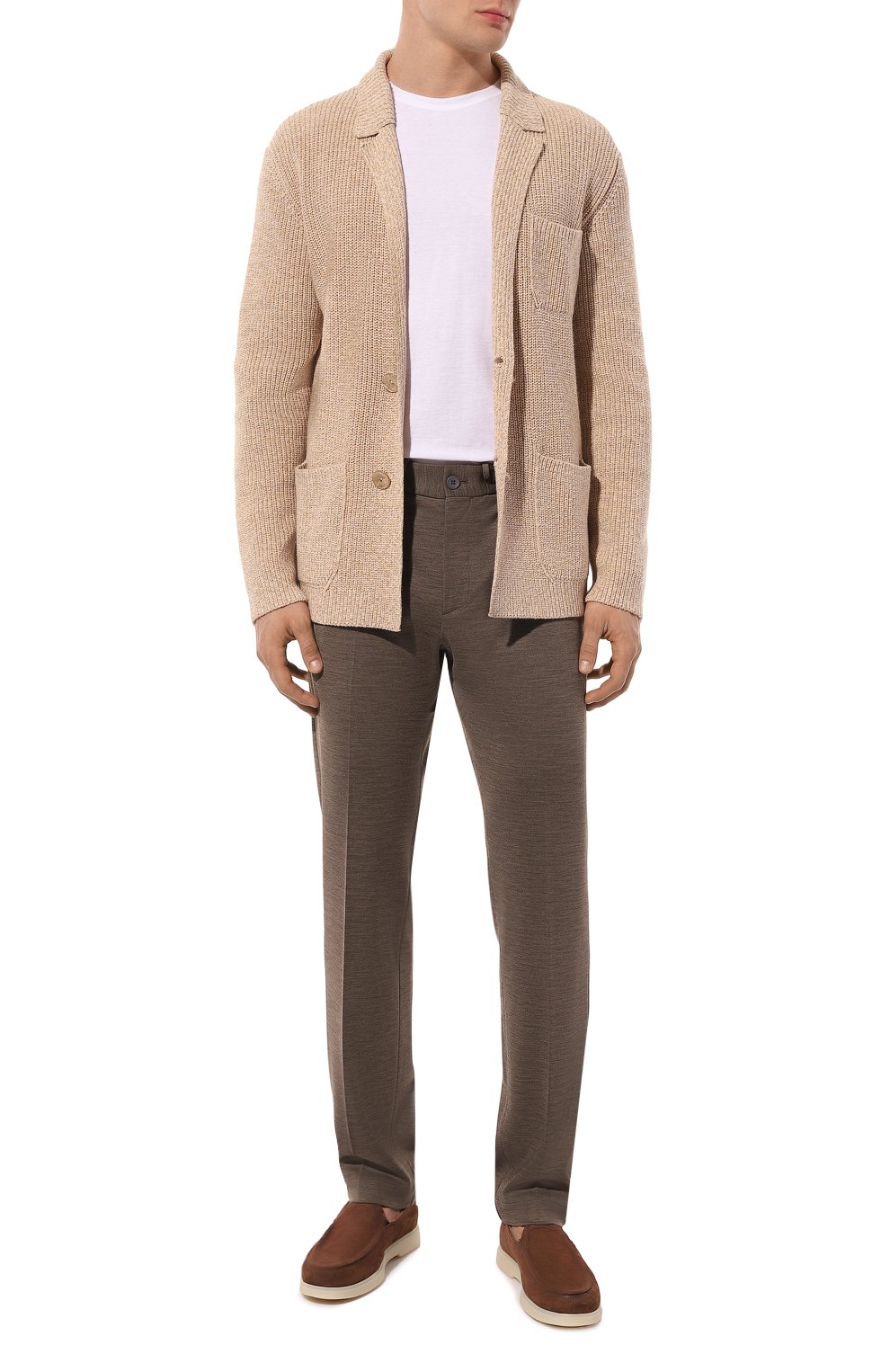 Брюки из шерсти и шелка STEFANO RICCI, арт. M1T4100100/WK003Q, фото 2