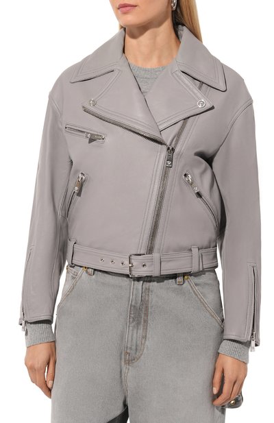 Кожаная куртка VERSACE, арт. 1010545/1A08926, фото 3