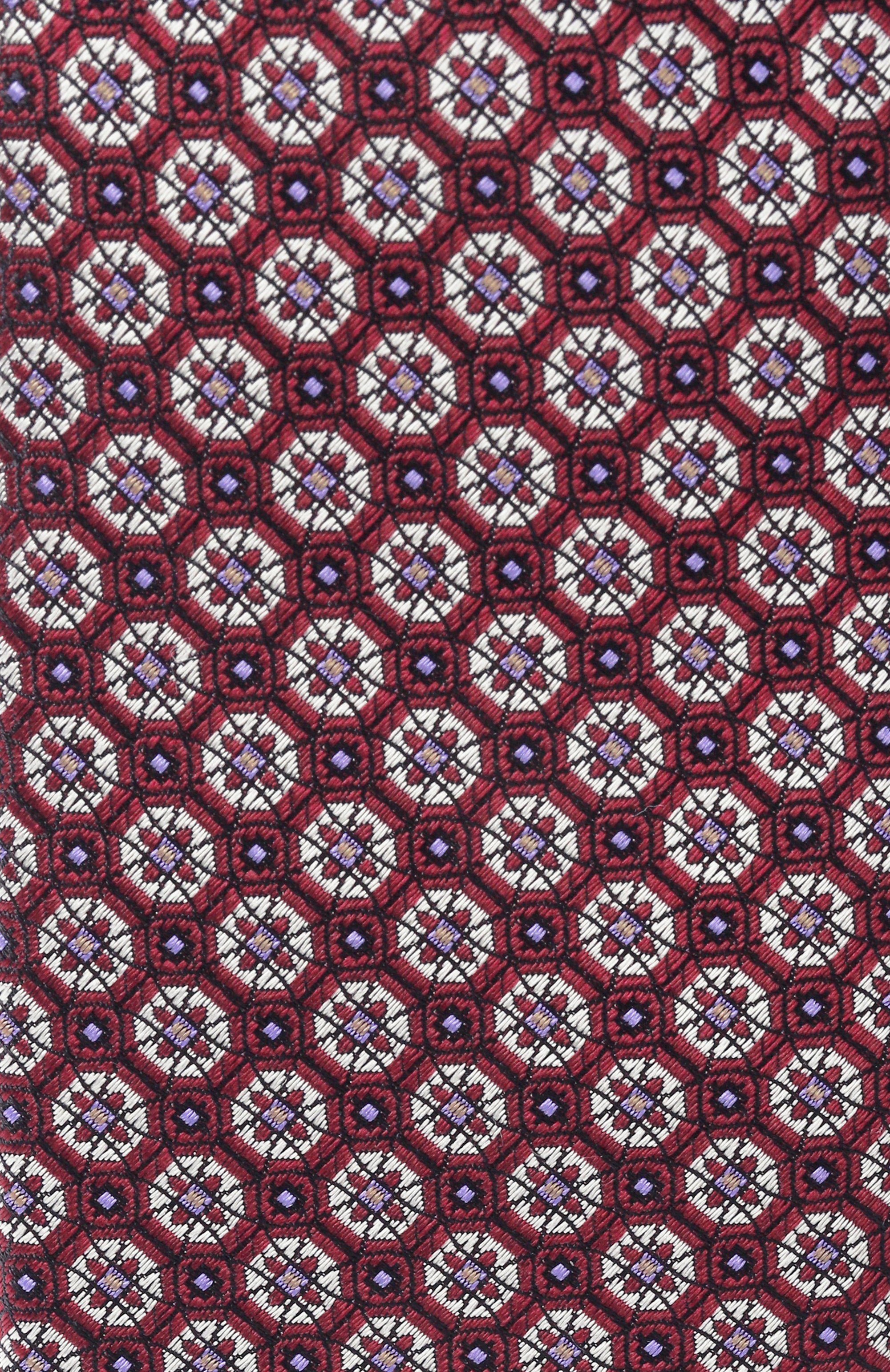 Шелковый галстук CANALI бордового цвета по цене 23150 руб., арт. 18/HJ04489, фото 4 Шелковый галстук CANALI, арт. 18/HJ04489, фото 4