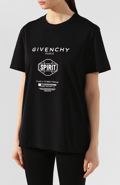 Хлопковая футболка GIVENCHY, арт. BW70753Z33, фото 3