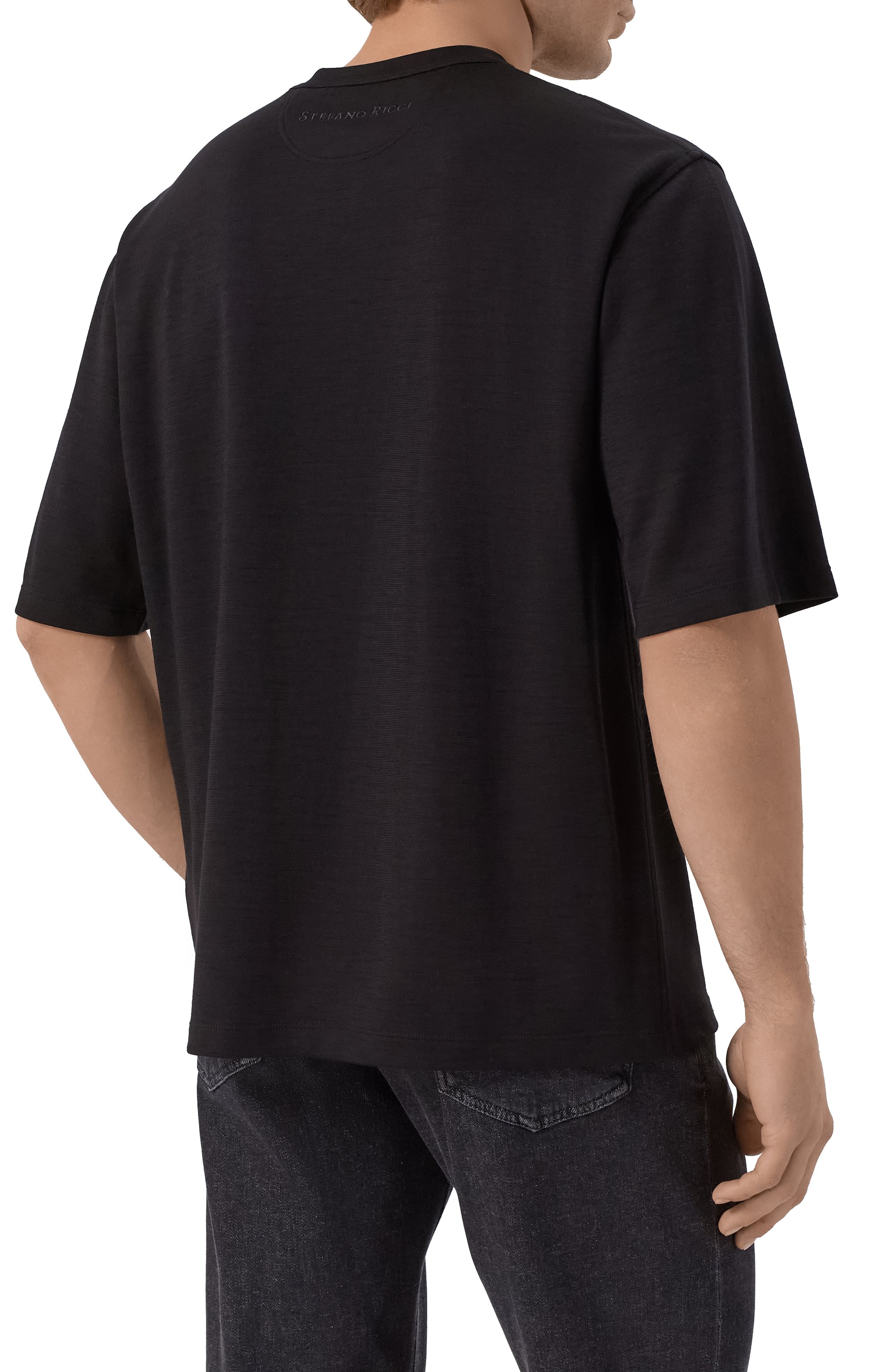 Шерстяная футболка STEFANO RICCI, арт. MNH5304600/WPA02T, фото 4