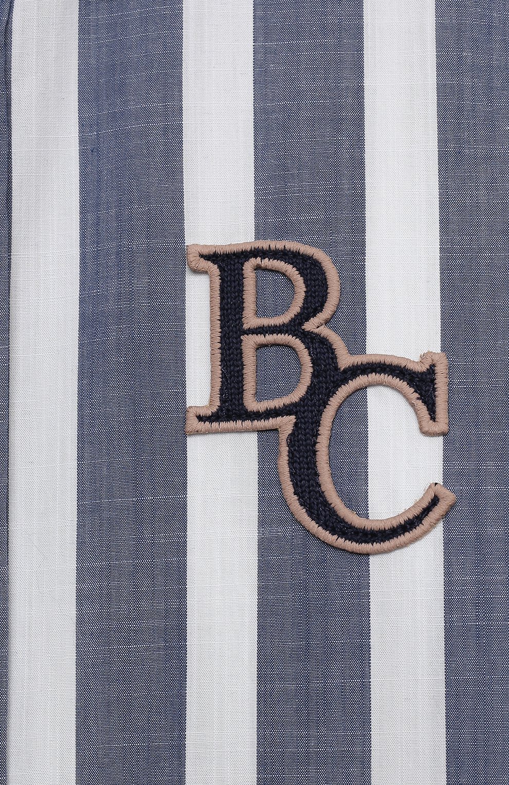 Хлопковая рубашка BRUNELLO CUCINELLI, арт. BW649C370A, фото 3