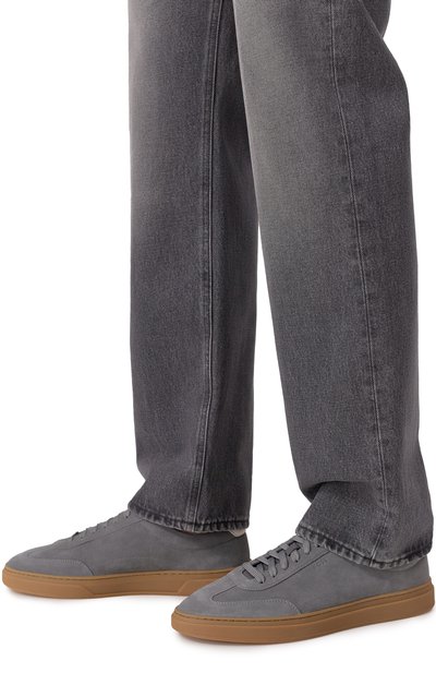 Замшевые кеды kieran BOSS, арт. 50548715, фото 3