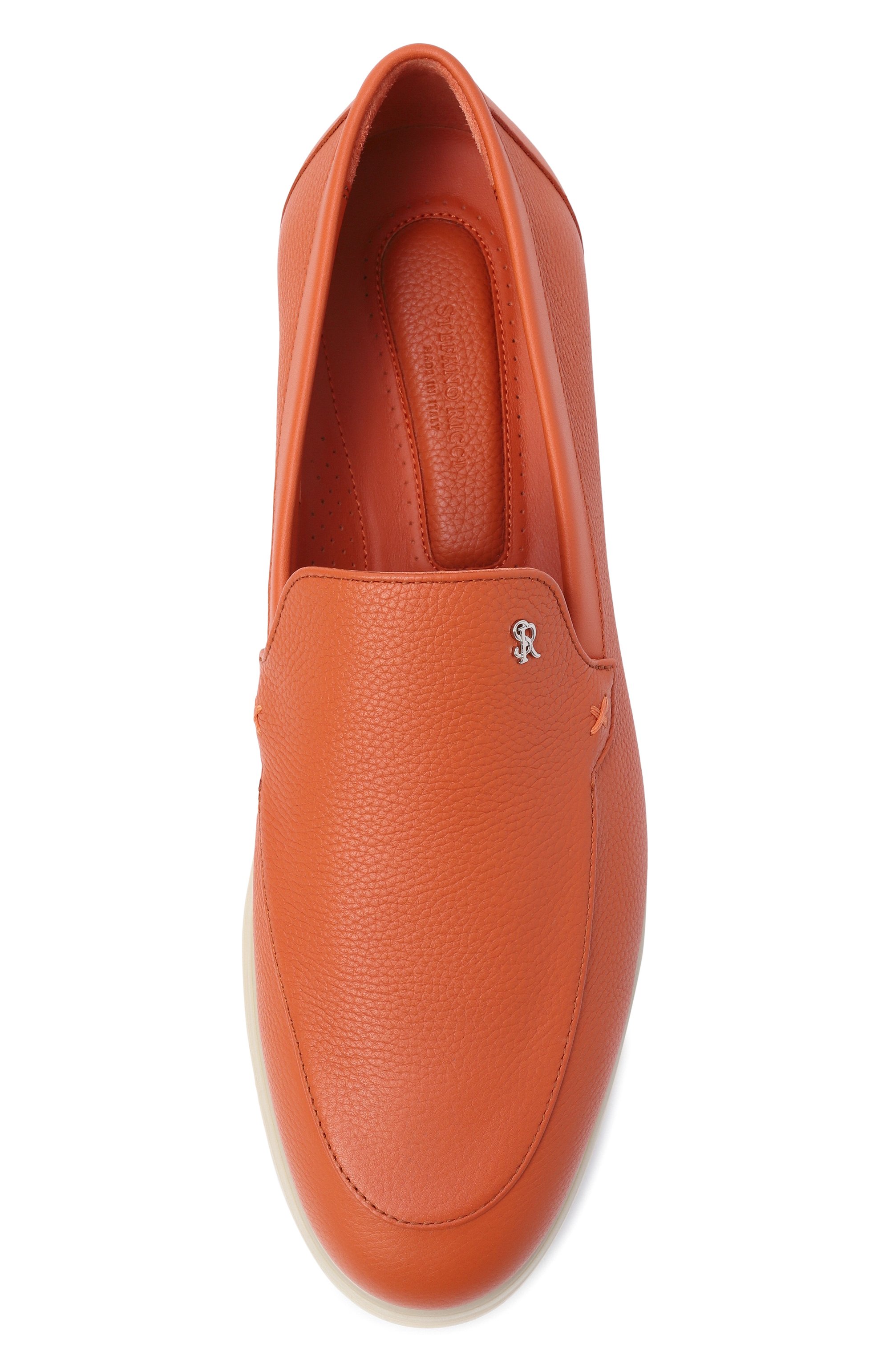 Кожаные лоферы STEFANO RICCI, арт. UC64_G2344/MRWY, фото 6