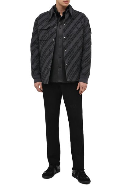 Кожаная рубашка RTA, арт. MF0LE-7159BKSU, фото 2