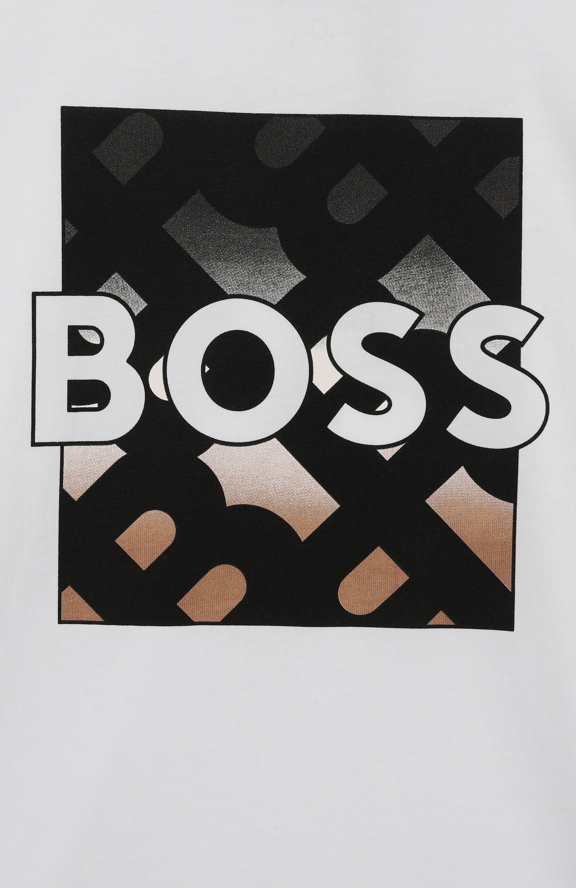 Хлопковая футболка BOSS, арт. J51219/6A-12A, фото 3