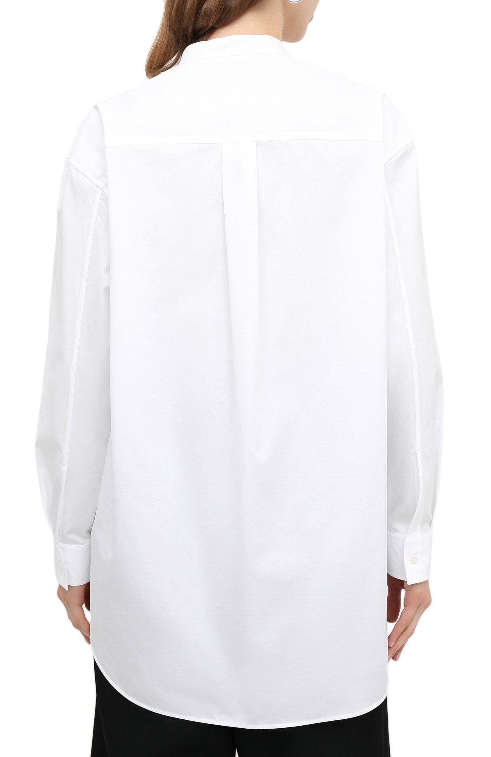 Хлопковая рубашка JIL SANDER, арт. JSXR600205-WR244300, фото 4