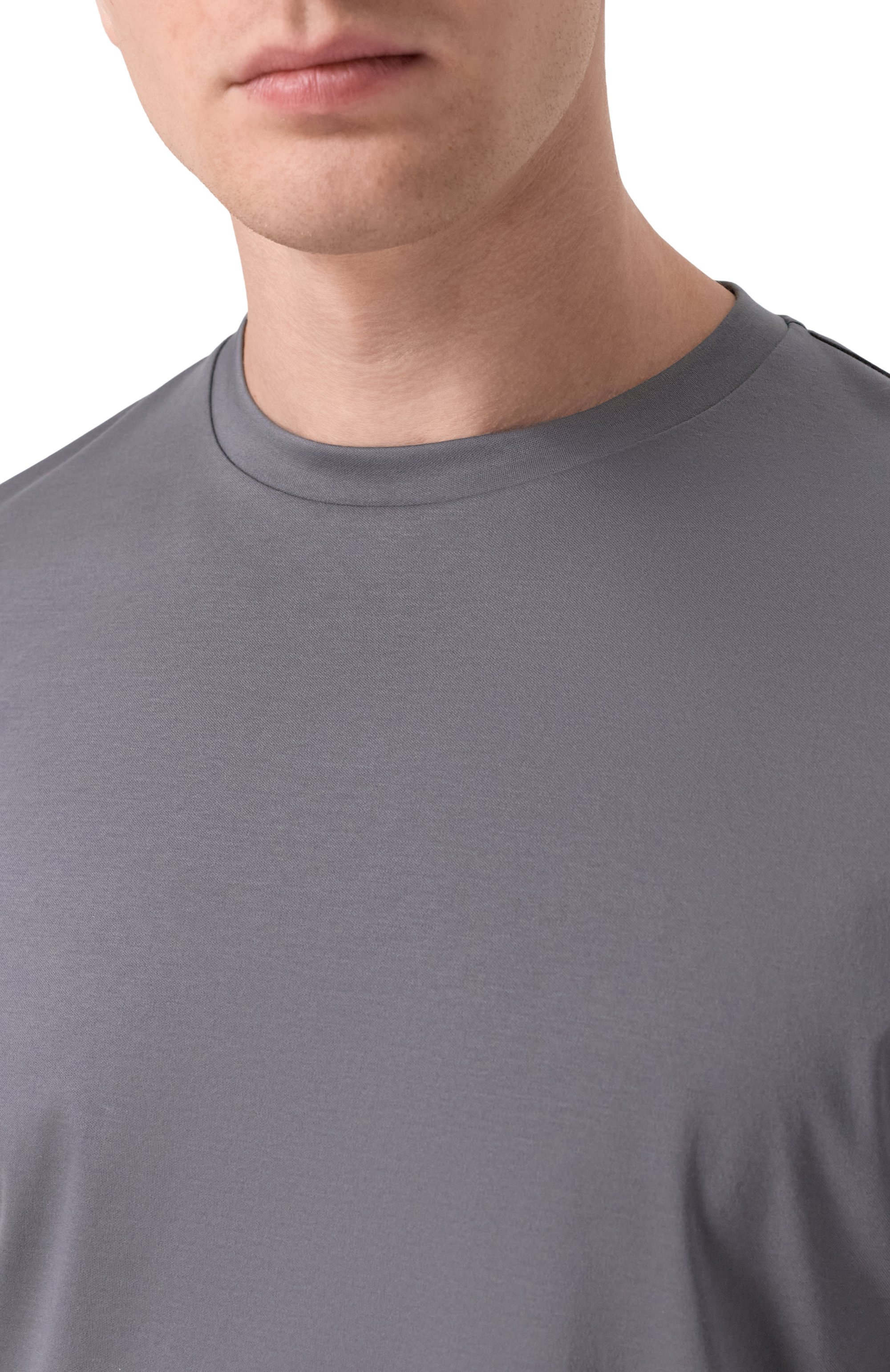 Хлопковая футболка GIORGIO ARMANI, арт. 6LSM90/SJTKZ, фото 5