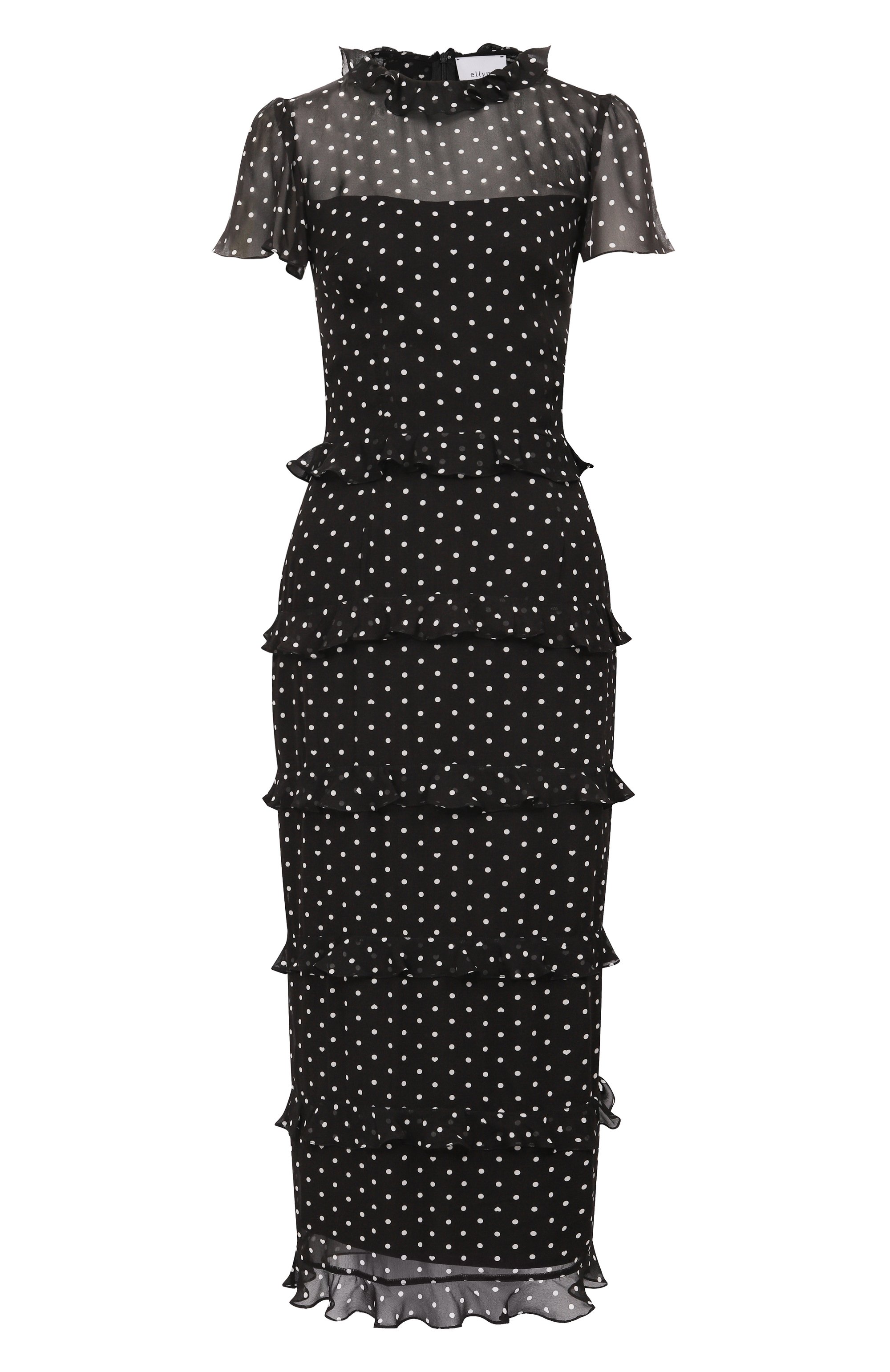 Платье из вискозы ELLYME, арт. 00255, фото 1