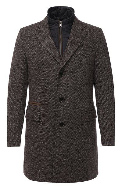 Шерстяное пальто BOSS, арт. 50438640, фото 1