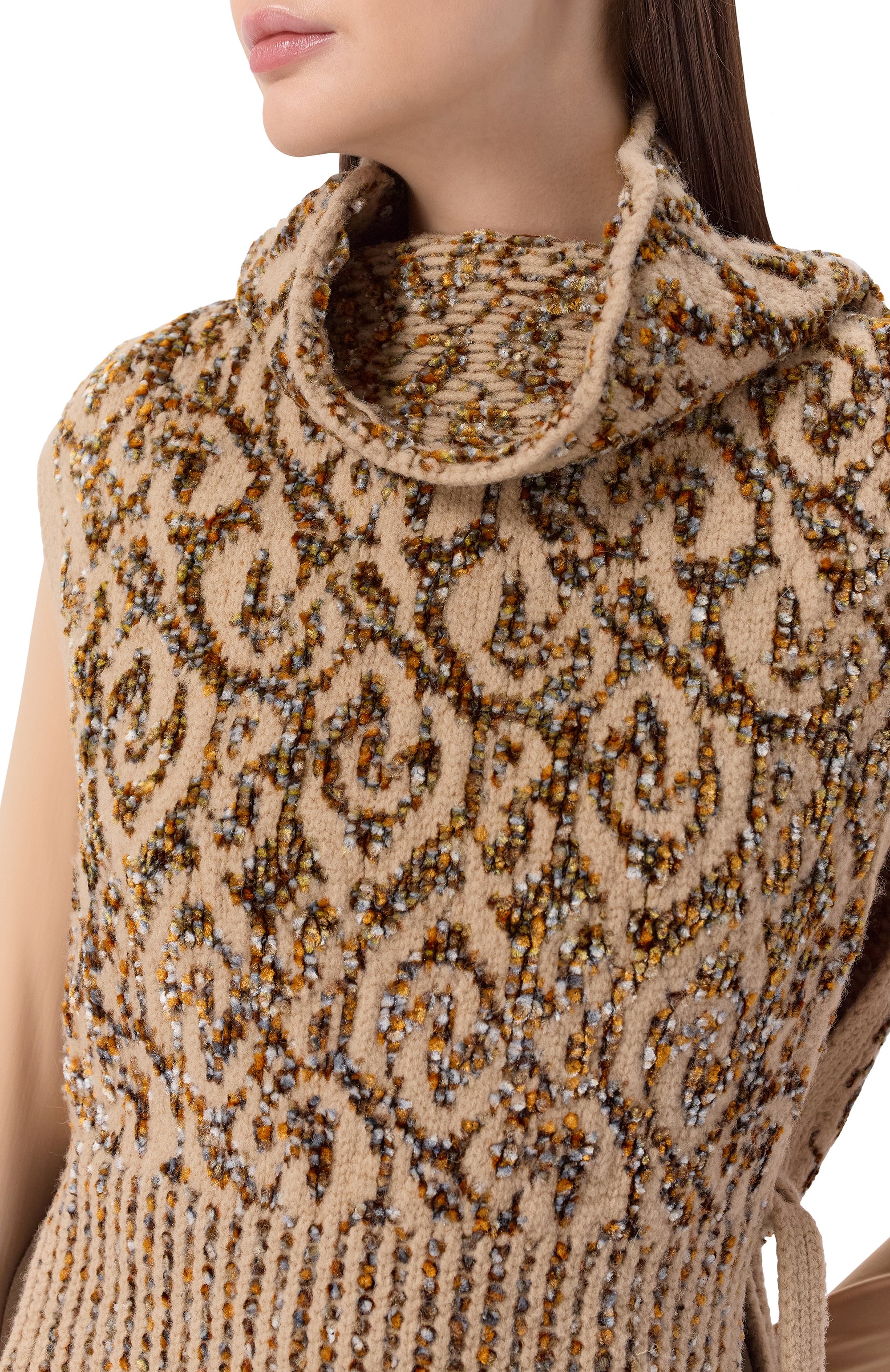 Жилет из шерсти и вискозы DRIES VAN NOTEN, арт. 011247-2734-103, фото 5