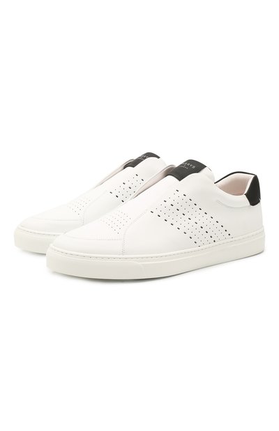 Кожаные кеды HARRYS OF LONDON белого цвета по цене 42250 руб., арт. TRACK TECH LEATHER, фото 1 Кожаные кеды HARRYS OF LONDON, арт. TRACK TECH LEATHER, фото 1