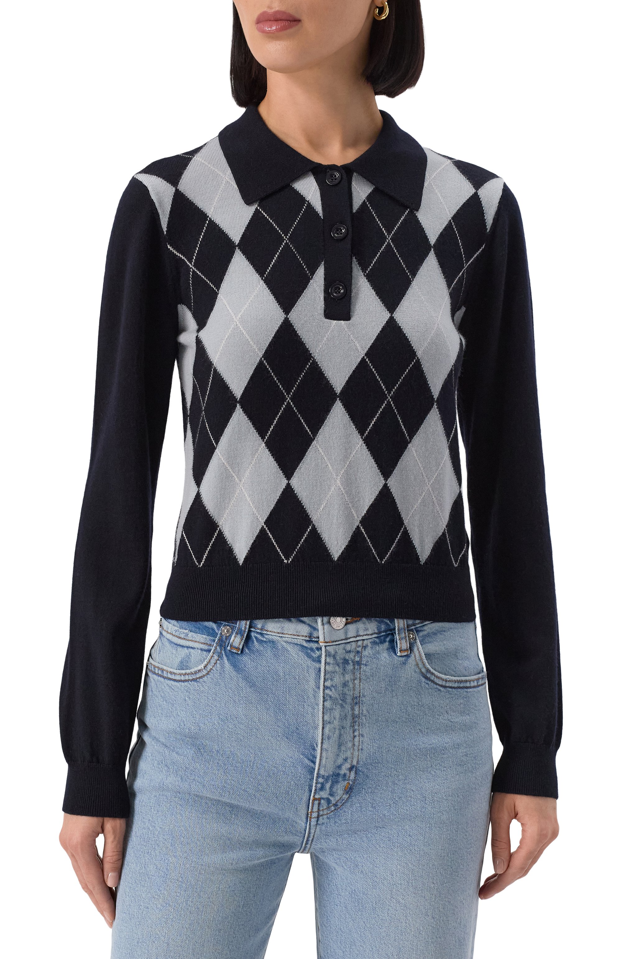 Шерстяное поло FRAME DENIM, арт. WS25KSW051, фото 3