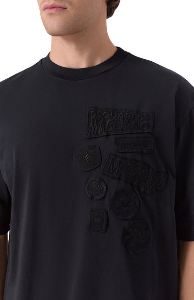 Хлопковая футболка dsquared2 x magliano DSQUARED2, арт. S71GD1597/D20035, фото 5