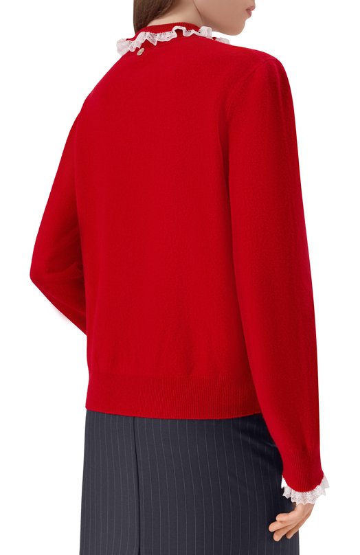 Шерстяной пуловер OLOLOL OLKN033/600/BASE Красный  OLKN033/600/BASE Фото 4