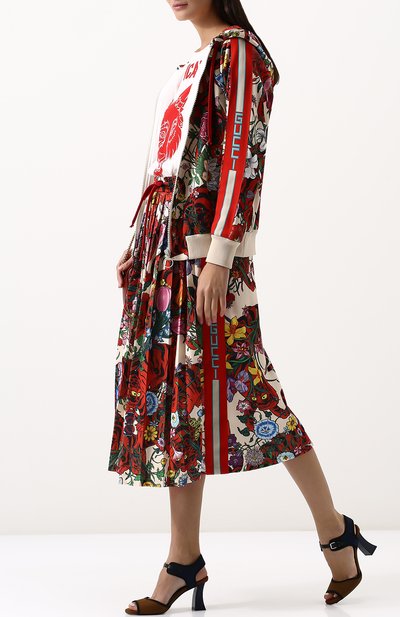 Кардиган на молнии с принтом GUCCI, арт. 502303/X9N75, фото 2