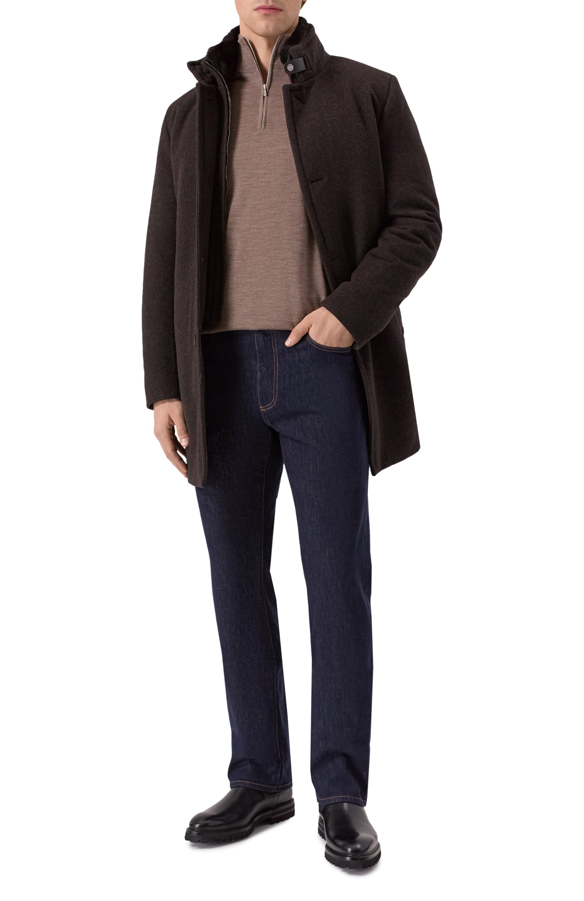 Шерстяной джемпер ANDREA CAMPAGNA, арт. M5625-6688, фото 2