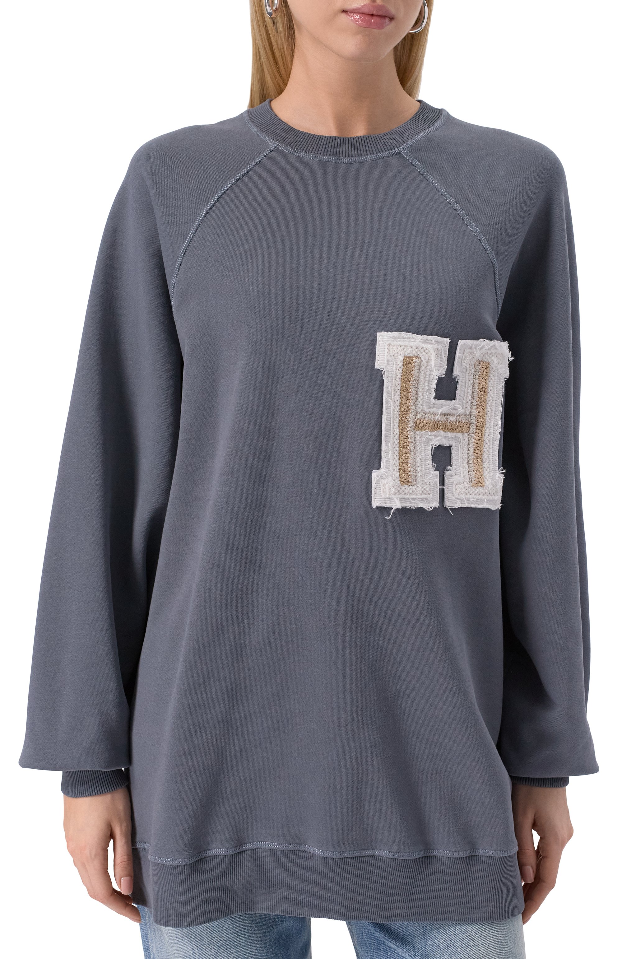 Хлопковый свитшот HALFBOY, арт. HS251WF022, фото 3