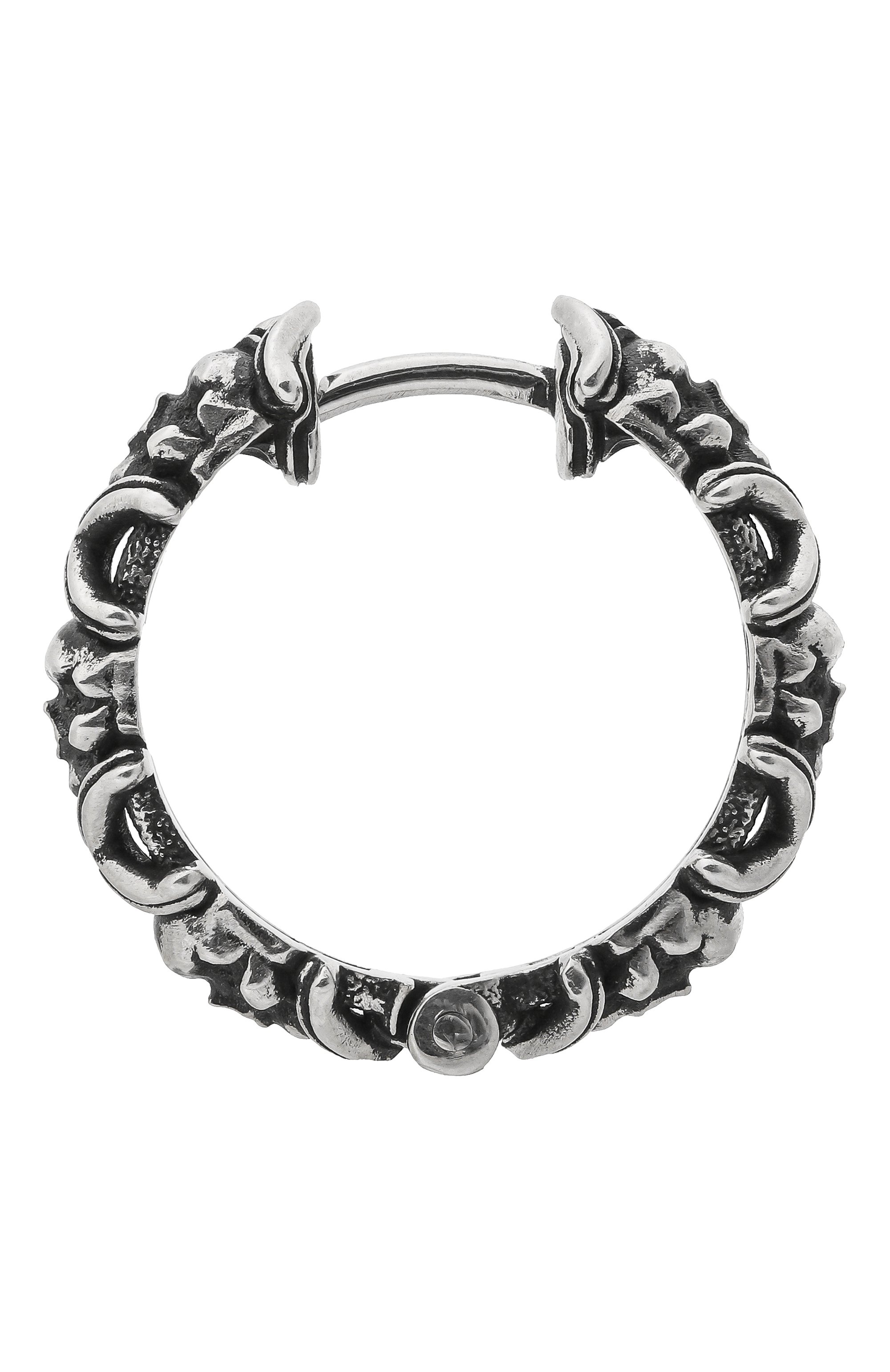 Моносерьга бесстрашный GL JEWELRY серебряного цвета по цене 5940 руб., арт. GL200017-S97-01, фото 1 Моносерьга бесстрашный GL JEWELRY, арт. GL200017-S97-01, фото 1