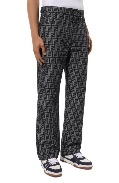 Джинсы FENDI темно-серого цвета по цене 118000 руб., арт. FLP302 AMZ3, фото 3 Джинсы FENDI, арт. FLP302 AMZ3, фото 3