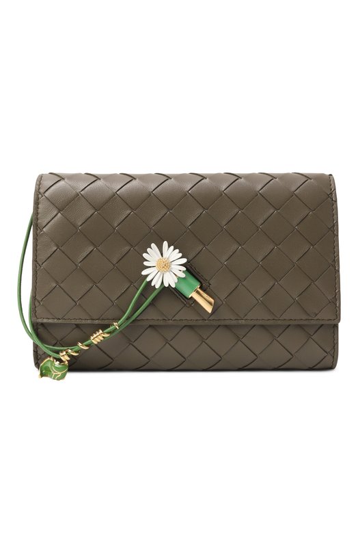 Сумка Andiamo slim pouch  Bottega Veneta 838870/V4SCH Хаки 838870/V4SCH