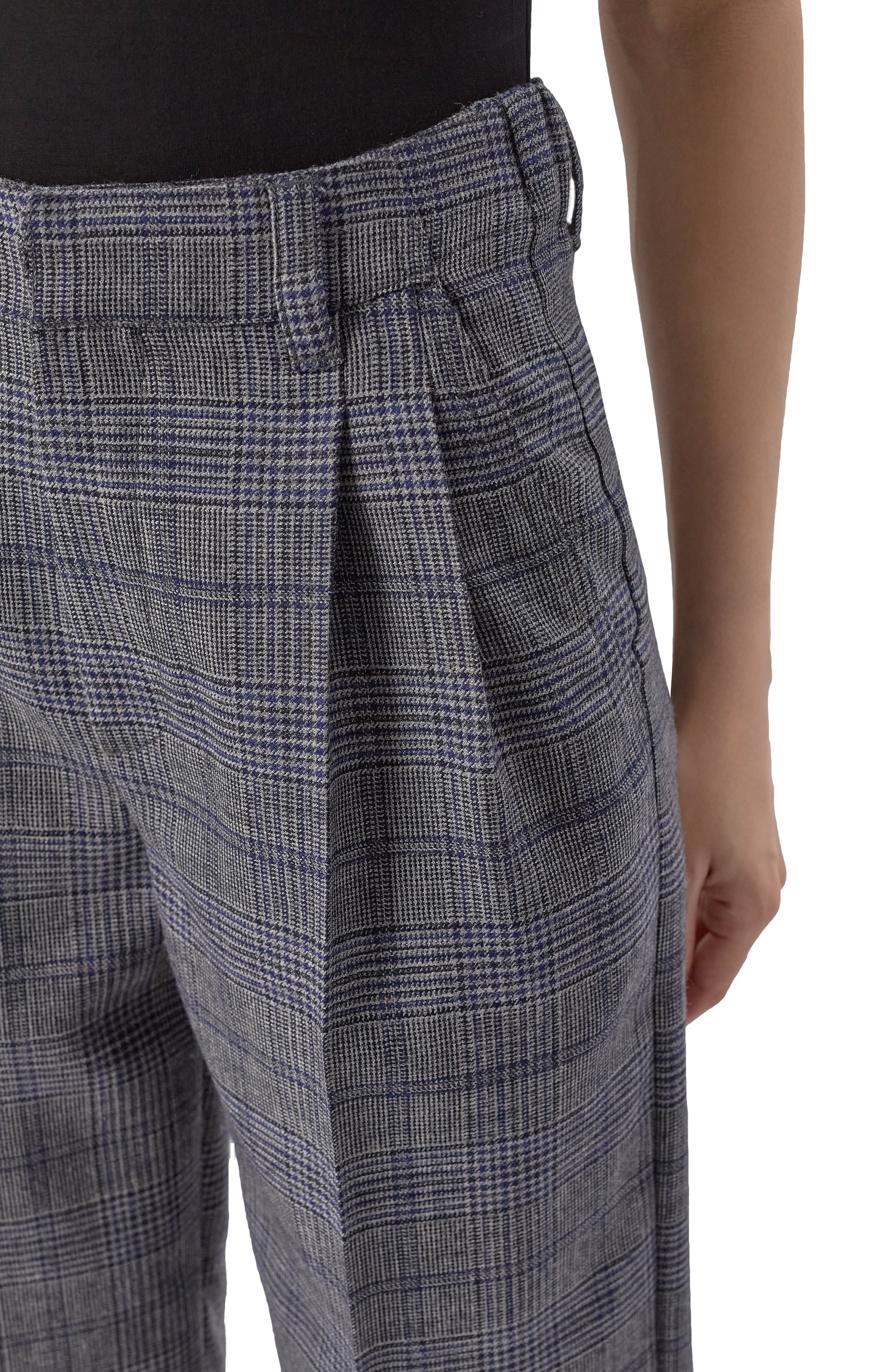 Шерстяные брюки BRUNELLO CUCINELLI, арт. MP522P9017, фото 5