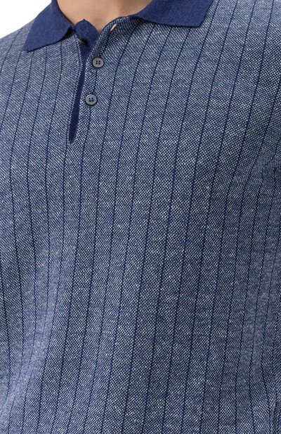 Поло изо льна и хлопка GRAN SASSO, арт. 57116/18659, фото 5