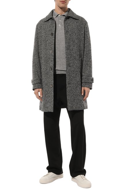 Мужская поло изо льна и хлопка BRUNELLO CUCINELLI, арт. M2L00B2284