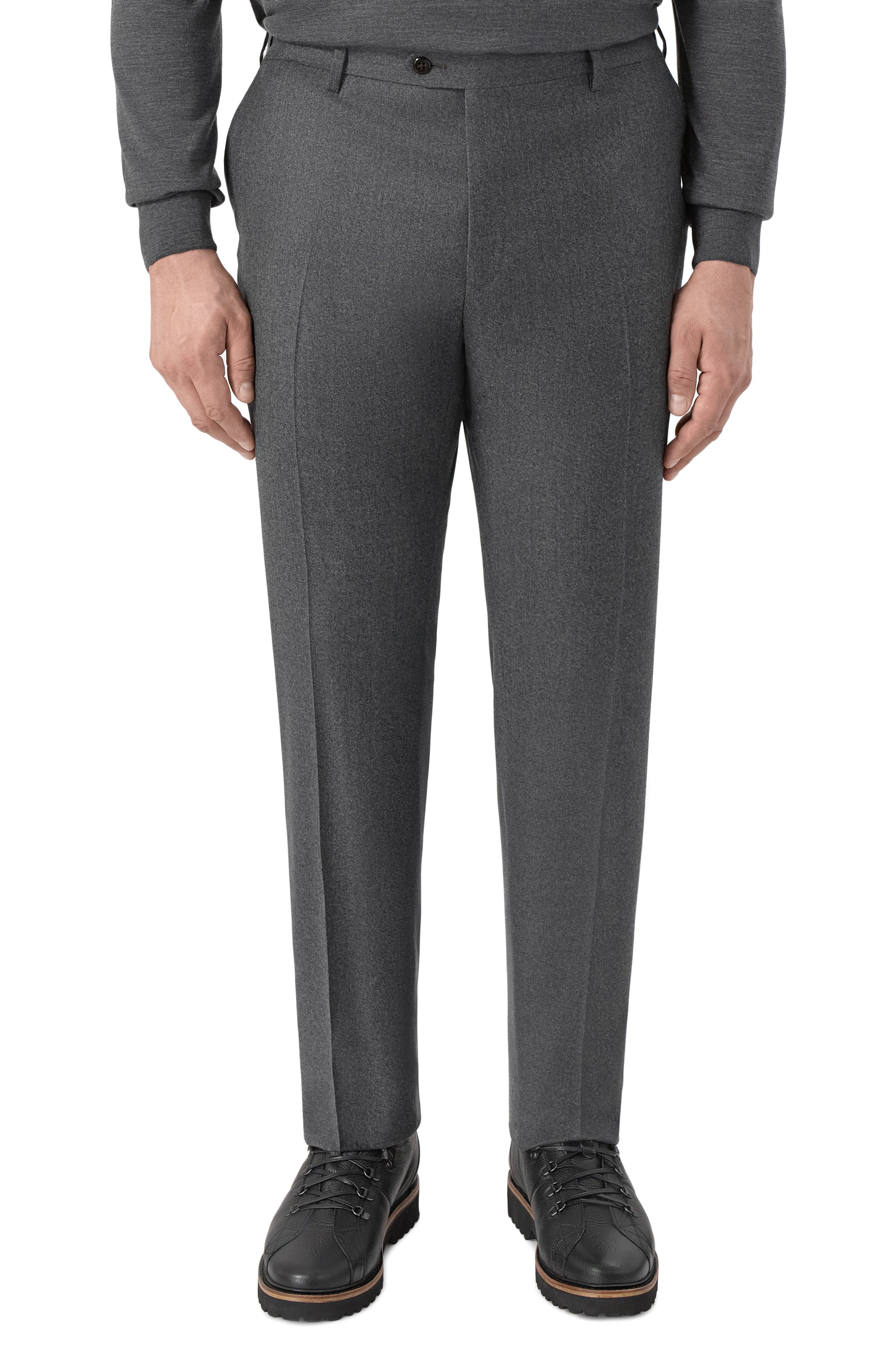 Шерстяные брюки CORNELIANI, арт. 264B08-2618581, фото 3
