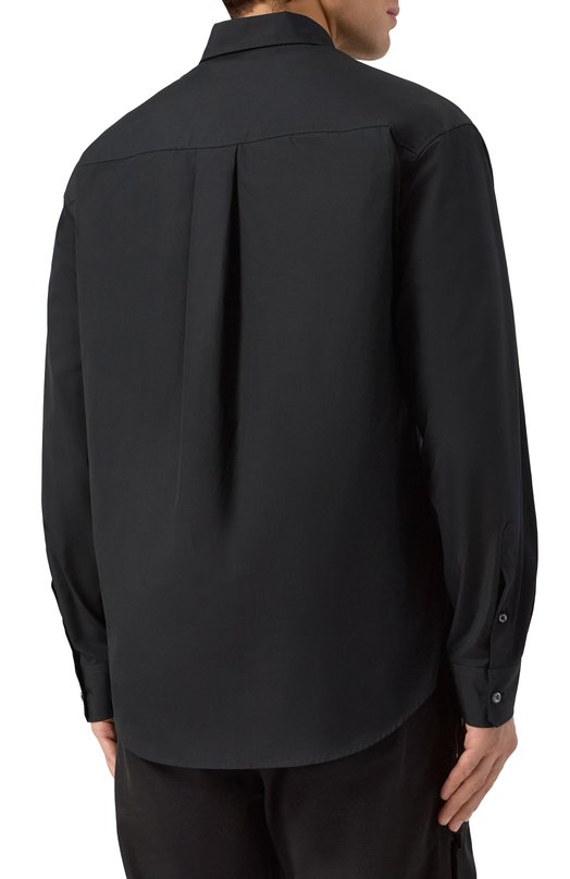 Хлопковая рубашка Dsquared2 S74DM0949/S36275 Чёрный  S74DM0949/S36275 Фото 4