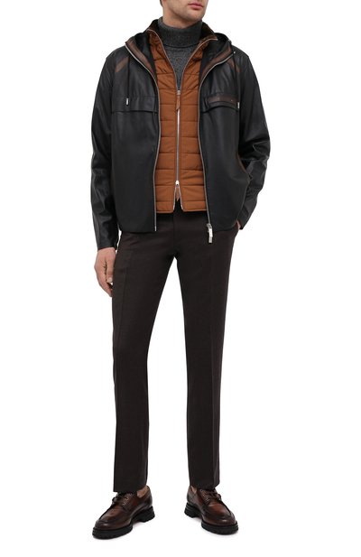 Кожаный бомбер BERLUTI, арт. R19LBL93-001, фото 2